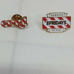 2 TGI Friday Pins